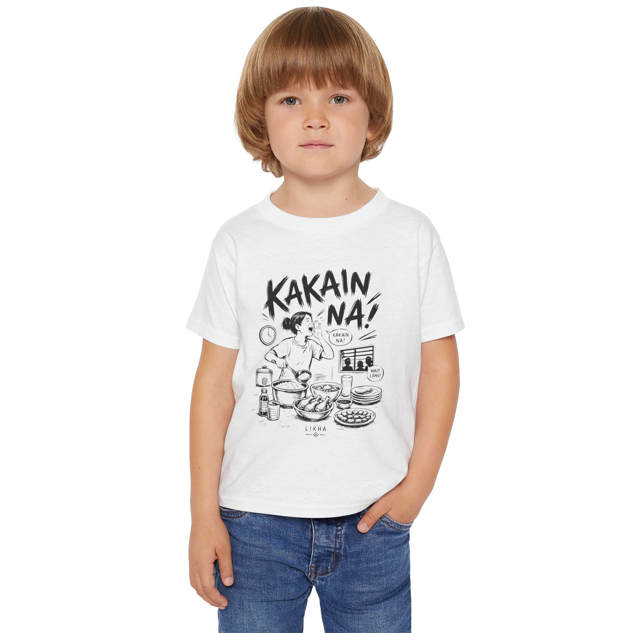 "Kakain na!" - Kids Tees by Likha