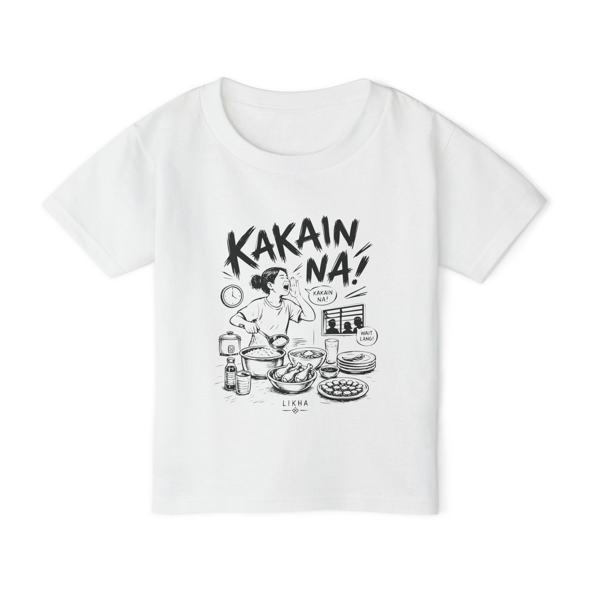 "Kakain na!" - Kids Tees by Likha